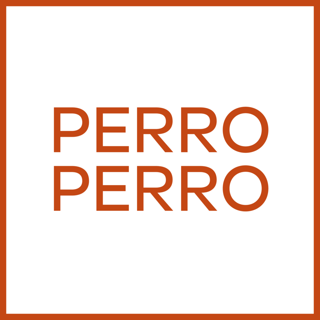 Logo thương hiệu Perro Perro – cửa hàng thức ăn và dịch vụ cho chó mèo