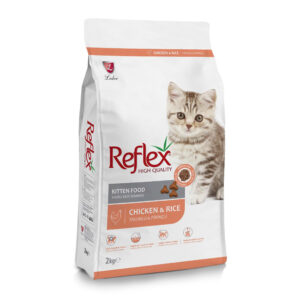 Reflex - Hạt khô vị gà & gạo cho mèo con 2kg