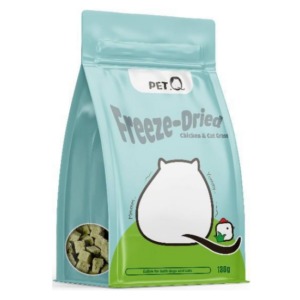 PetQ - Thức ăn đông khô cho mèo mọi lứa tuổi 80g