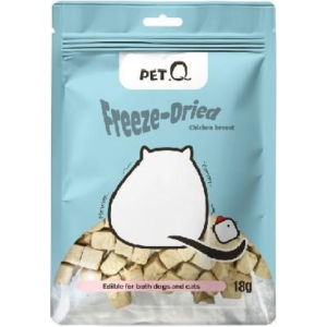 PetQ - Thức ăn đông khô cho mèo mọi lứa tuổi (size nhỏ)