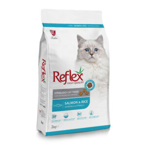 Reflex - Hạt khô vị cá hồi & gạo cho mèo triệt sản 2kg
