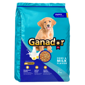 Ganador - Hạt khô vị trứng và sữa cho chó con