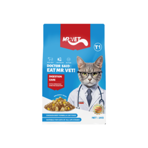 MR.VET - Hạt khô vị gà và cá hồi cho mèo T2 1kg