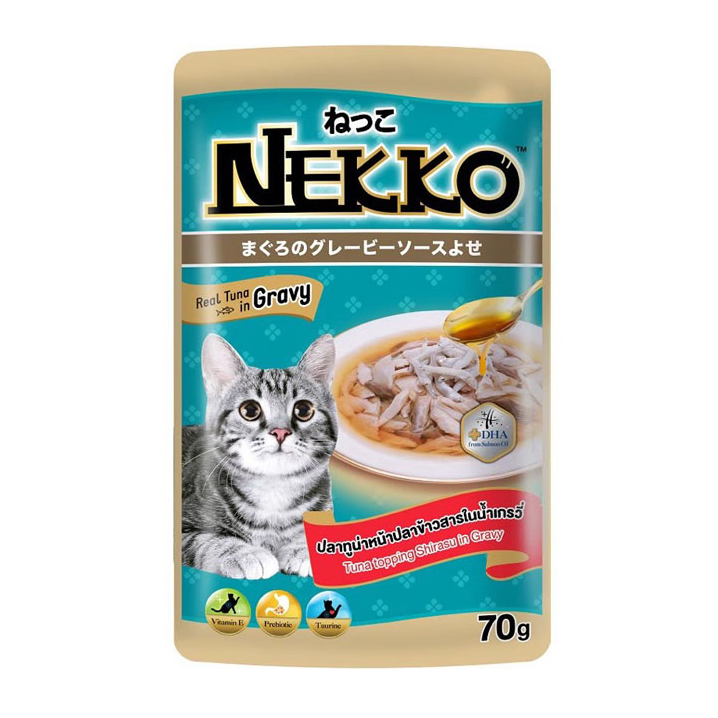 Nekko - Pate dạng sốt cho mèo trưởng thành 70g