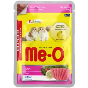 Me-O - Pate dạng thạch cho mèo con 80g - Cá ngừ cho mèo con