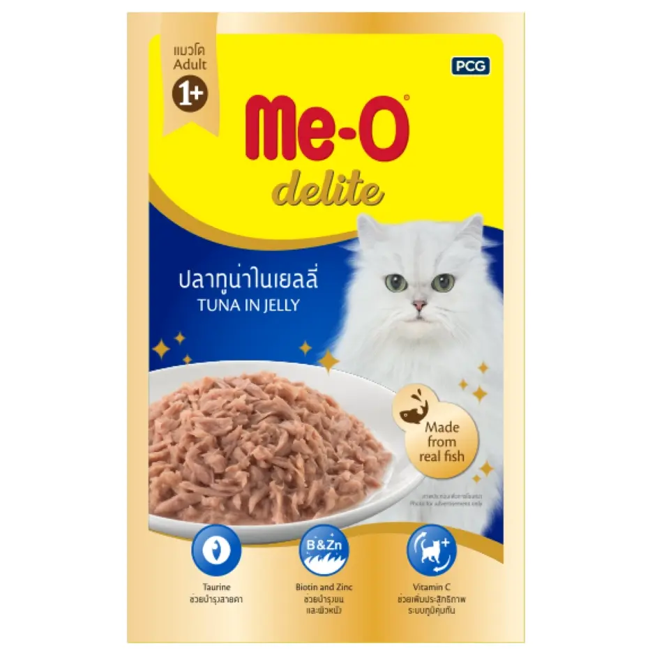 Me-O Delite - Pate dạng thạch cho mèo trưởng thành 70g - Ảnh 3
