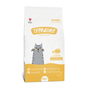 Trendline - Hạt khô vị thịt gà cho mèo trưởng thành 1kg