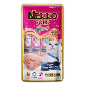 Nekko Gold - Pate dạng kem mèo mọi lứa tuổi 14g