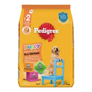 Pedigree - Hạt khô vị gà và trứng và sữa cho chó con 1.3kg